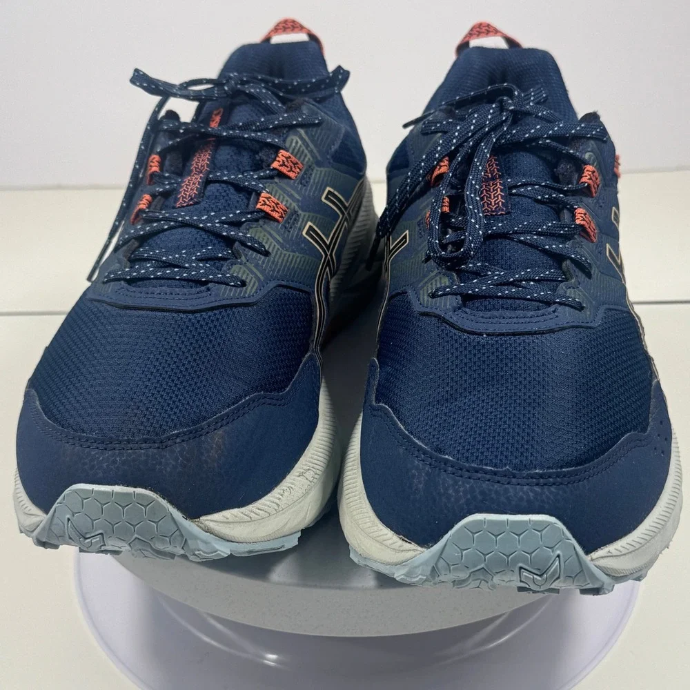 ASICS‎ Gel Venture 9 Men Trail Running Shoes Navy Extra Wide Size 12